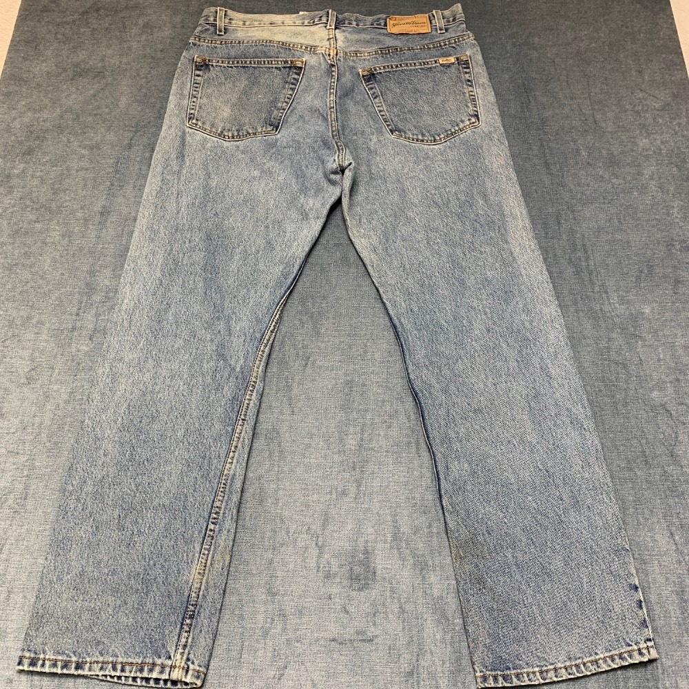 Vintage Levi Strauss Signature Jeans Mens 38x32 Blue Denim Cotton Regular Fit